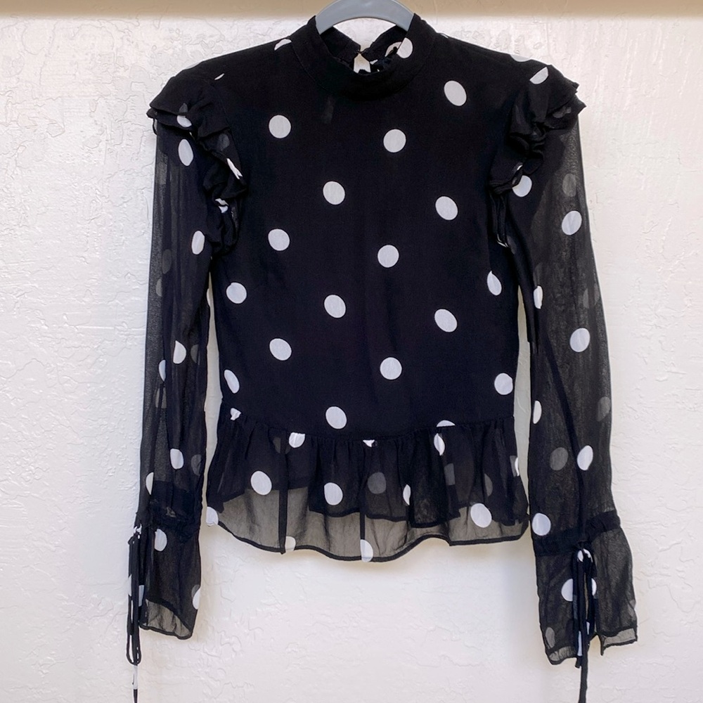 H&M Polka dot blouse
